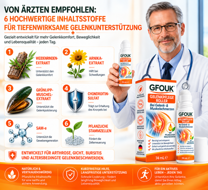GFOUK® 0,05 MM Mikro-Nadel-Roller zur Unterstützung der Knochen- und Gelenkregeneration (0.05MM)