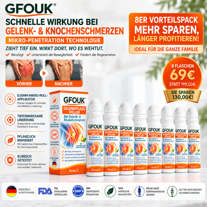 GFOUK® 0,05 MM Mikro-Nadel-Roller zur Unterstützung der Knochen- und Gelenkregeneration (0.05MM)