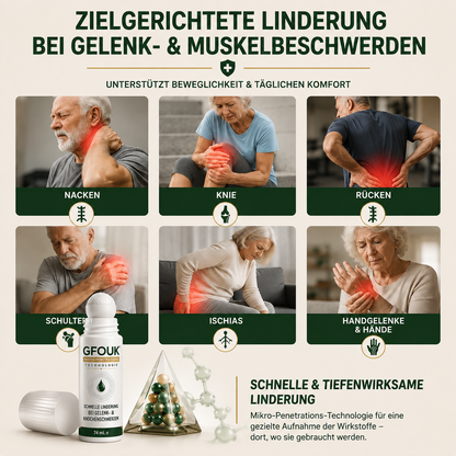 GFOUK® 0,05 mm Mikro-Nadel-Roller zur Unterstützung der Knochen- und Gelenkregeneration