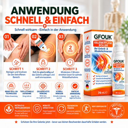 GFOUK® 0,05 MM Mikro-Nadel-Roller zur Unterstützung der Knochen- und Gelenkregeneration (0.05MM)