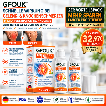 GFOUK® 0,05 MM Mikro-Nadel-Roller zur Unterstützung der Knochen- und Gelenkregeneration (0.05MM)