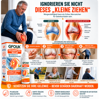 GFOUK® 0,05 MM Mikro-Nadel-Roller zur Unterstützung der Knochen- und Gelenkregeneration (0.05MM)