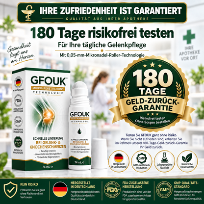 GFOUK® 0,05 mm Mikro-Nadel-Roller zur Unterstützung der Knochen- und Gelenkregeneration (0.05MM)