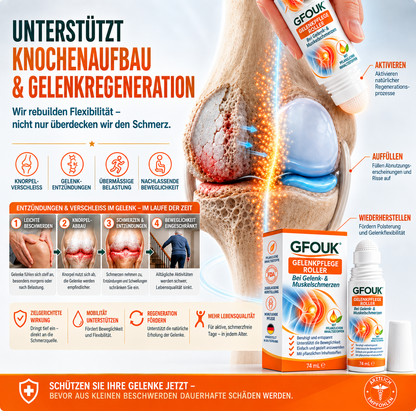 GFOUK® 0,05 MM Mikro-Nadel-Roller zur Unterstützung der Knochen- und Gelenkregeneration (0.05MM)